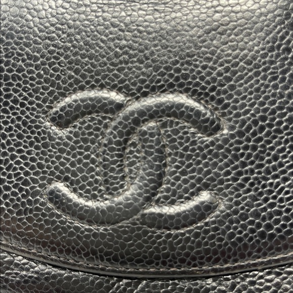 Chanel Caviar Skin Leather Bi-fold Wallet Black - Picture 3 of 14